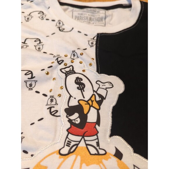 Parish Nation Thread Collective T Shirt Large Cash Rules Everything Around Me - Picture 4 of 10